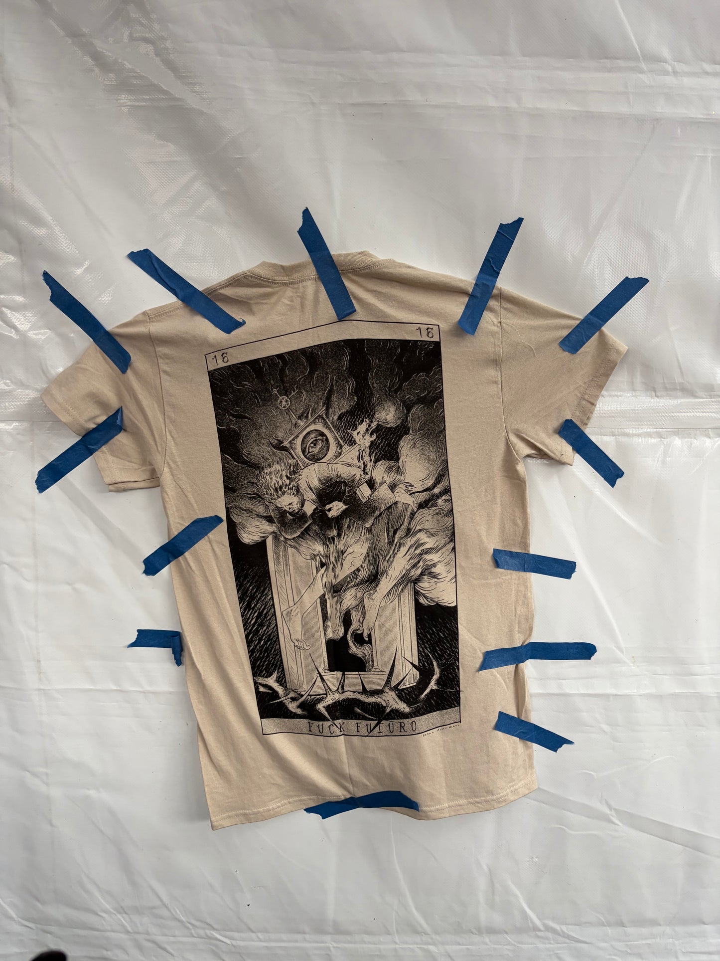 Playera Fuck Futuro x Pablo Querea